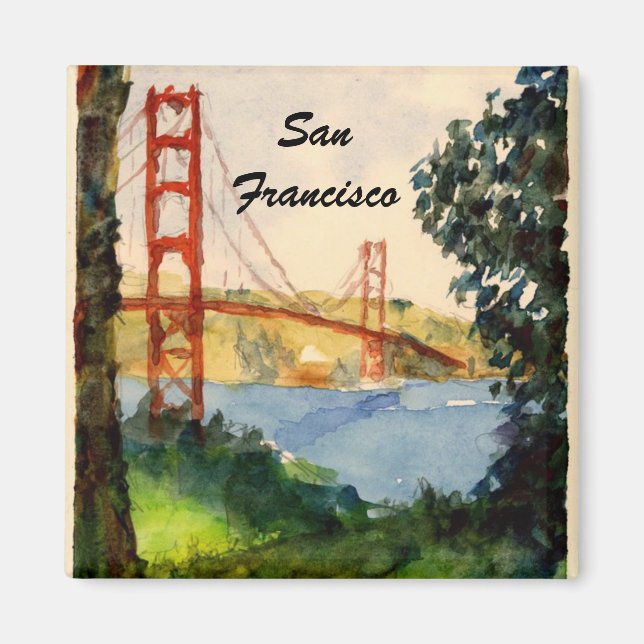 San Francisco Golden Gate Bridge Magnet (Front)