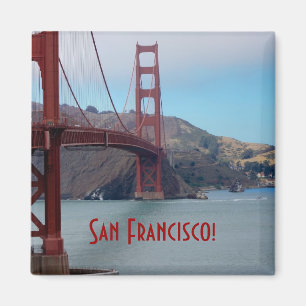 San Francisco, golden gate bridge Magnet