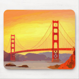 San Francisco Golden Gate Bridge Mouse Pad