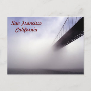 San Francisco Golden Gate Bridge Postcard
