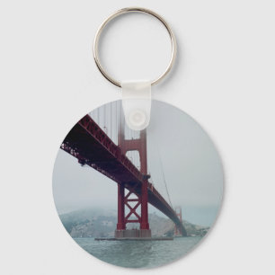 San Francisco Golden Gate Bridge - Postcard Key Ring