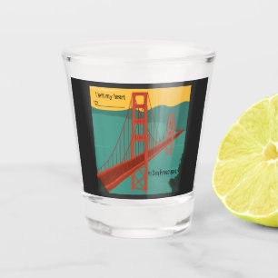 San Francisco - Golden Gate Bridge/  Shot Glass