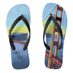 San Francisco - GOLDEN GATE - Bridge Thongs