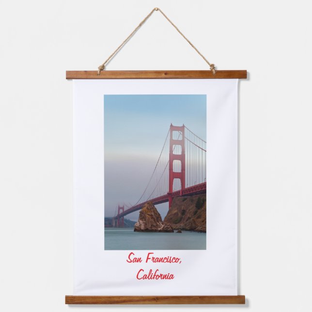 San Francisco Golden Gate Hanging Tapestry (Front)