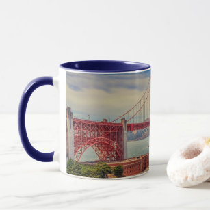 San Francisco Golden Gate Panoramic Mug