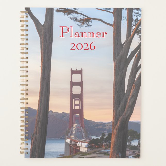 San Francisco Golden Gate Planner (Front)