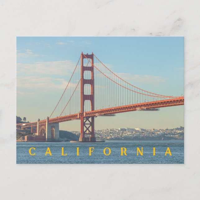 San Francisco Golden Gate Postcard (Front)