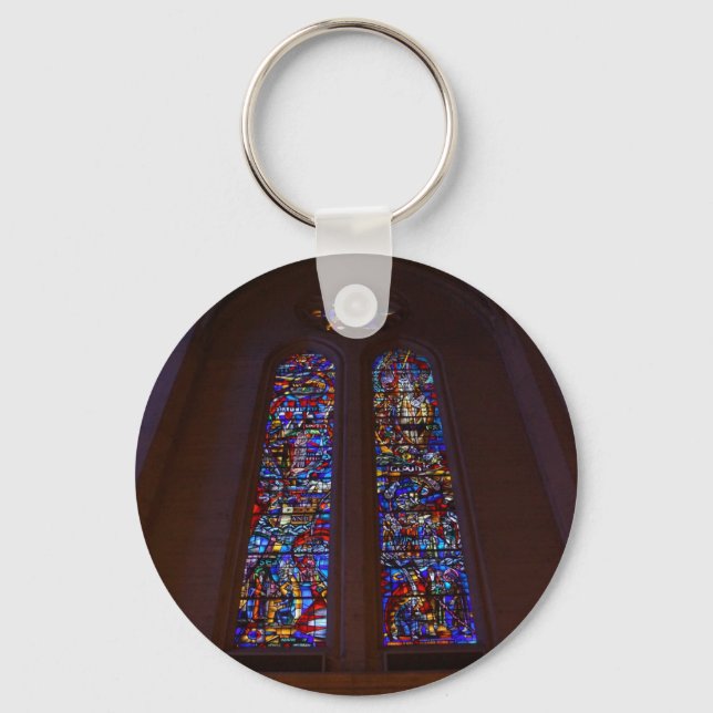 San Francisco Grace Cathedral #4 Keychain (Front)