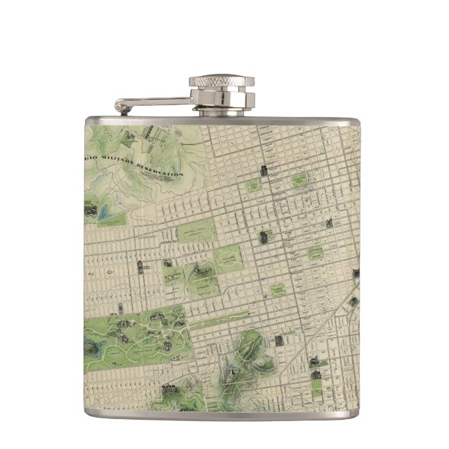 San Francisco Hip Flask (Front)