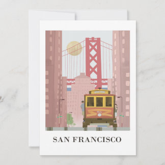 san francisco holiday card