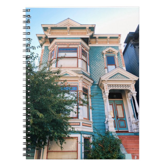 San Francisco House Spiral Notebook (Front)