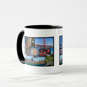 San Francisco Iconic Attractions Mug
