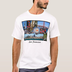 San Francisco Iconic Attractions T-Shirt