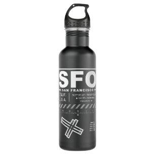 San Francisco International Airport SFO 710 Ml Water Bottle