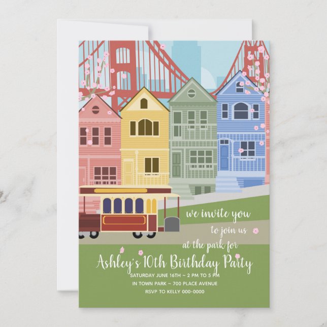 San Francisco Invitation (Front)