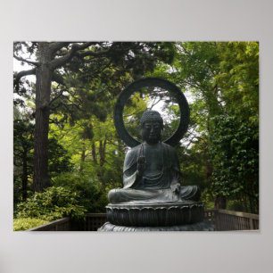 San Francisco Japanese Tea Garden Buddha Poster