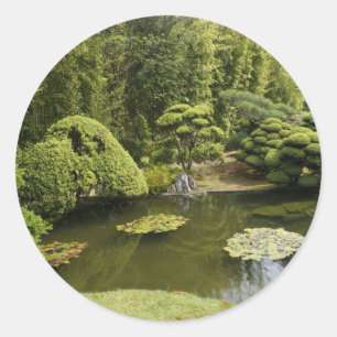 San Francisco Japanese Tea Garden Pond Stickers