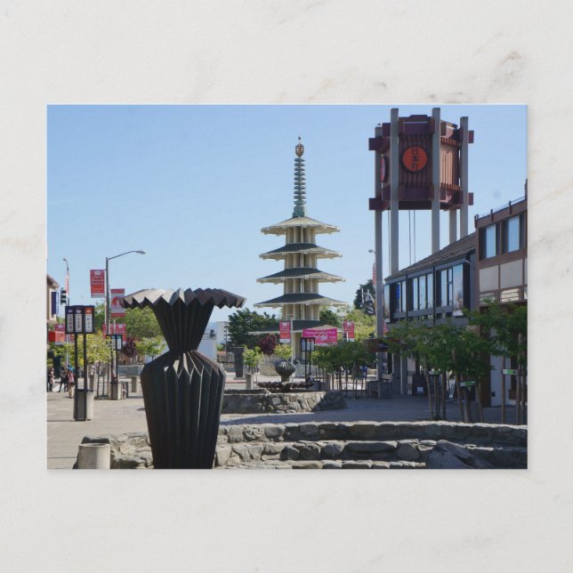 San Francisco Japantown #1 Postcard (Front)