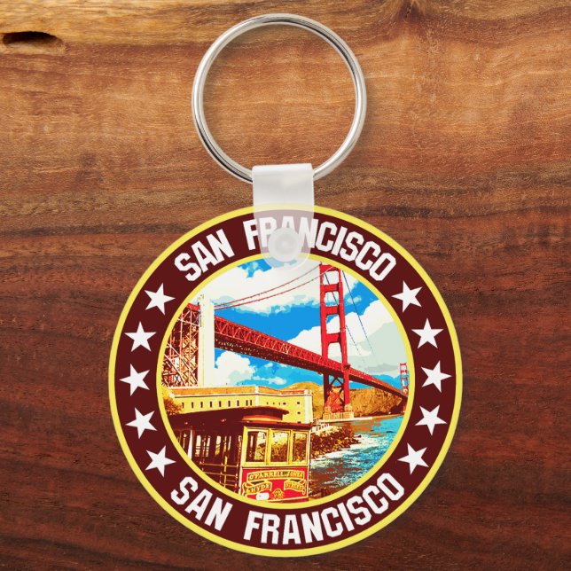 San Francisco                                      Key Ring (Front)