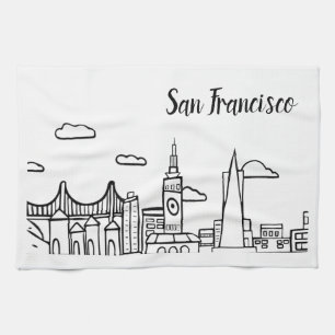 San Francisco Kitchen Dish Towel
