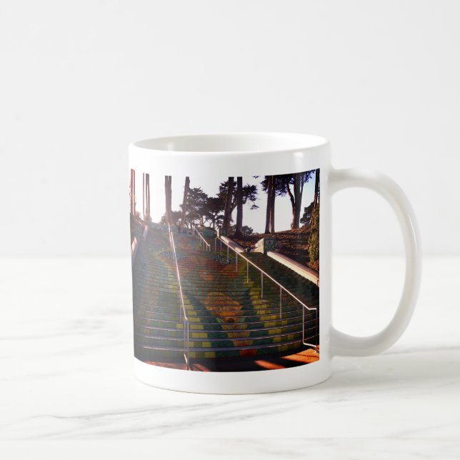 San Francisco Lincoln Park Steps Mug (Right)