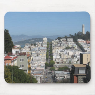 San Francisco Lombard Street Mouse Pad