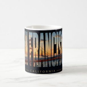❤️ San Francisco Luxury Editorial Skyline Style ❤️ Coffee Mug