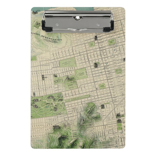 San Francisco Mini Clipboard (Front)