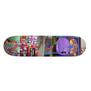 San Francisco Mission Street Art Skateboard