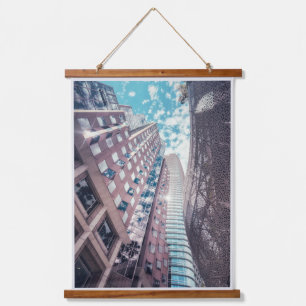 San Francisco Modern Skyscrapers Hanging Tapestry