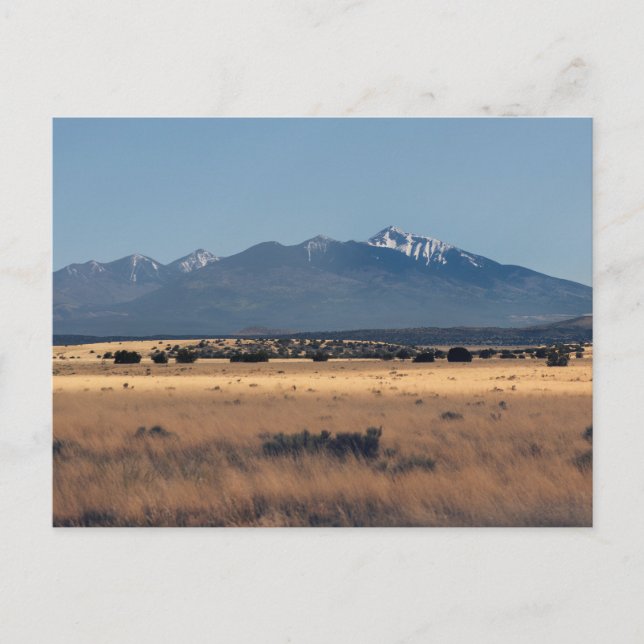 San Francisco Mountains Holiday Postcard (Front)