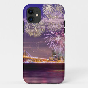 San Francisco New Year Fireworks iPhone 11 Case