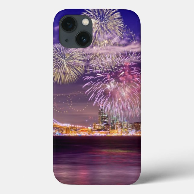 San Francisco New Year Fireworks Case-Mate iPhone Case (Back)