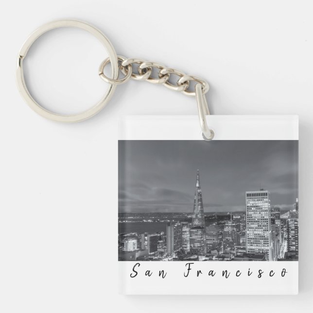 San Francisco Nighttime Key Ring (Front)