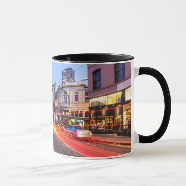 San Francisco North Beach Motion Blur Traffic Mug (Right)