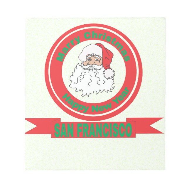San Francisco Notepad (Front)