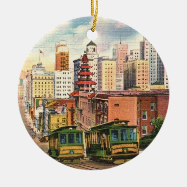 San Francisco Ornament (Front)