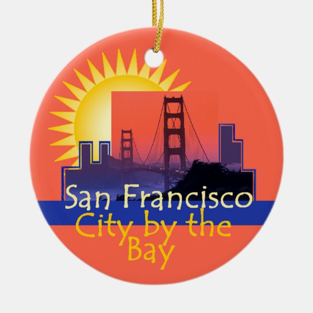 SAN FRANCISCO Ornament (Front)