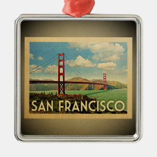 San Francisco Ornament Golden Gate Bridge Vintage