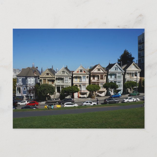 San Francisco Painted Ladies #4-2 Postcard (Front)