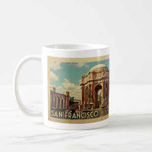 San Francisco Palace California Vintage Travel Coffee Mug