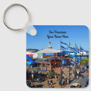 San Francisco Pier 39 #12-2 Keychain