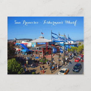 San Francisco Pier 39 #12-2 Postcard