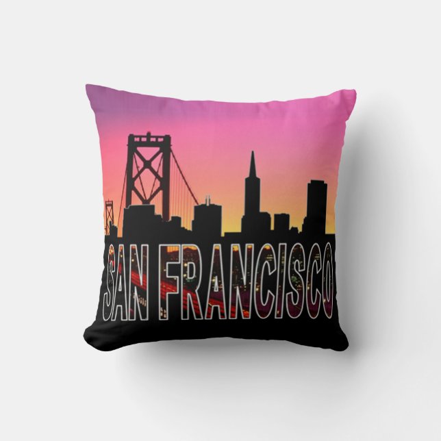 San Francisco Pillow (Front)