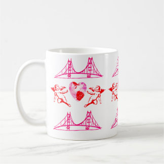 San Francisco  Pink Cupids Coffee Mug