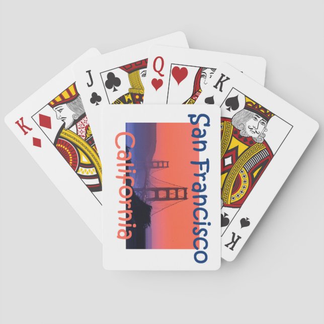 SAN FRANCISCO PLAYING CARDS (Back)