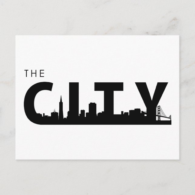 San Francisco Postcard (Front)