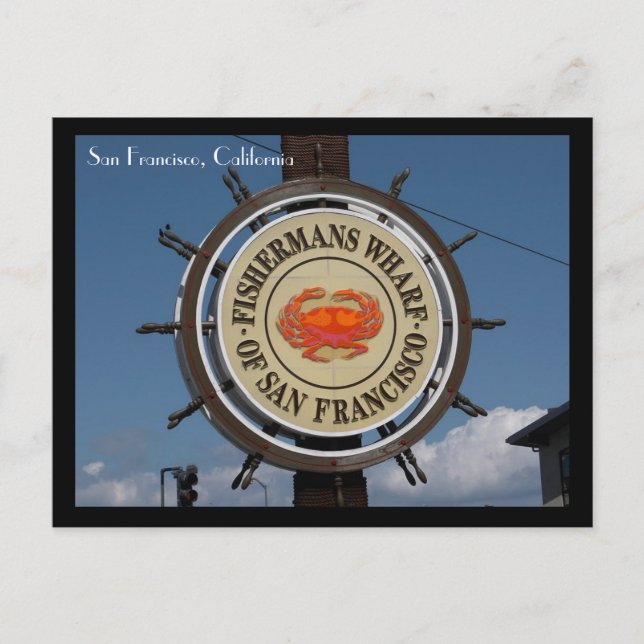 San Francisco Postcard (Front)