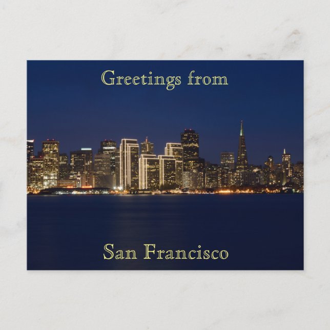 San Francisco postcard (Front)