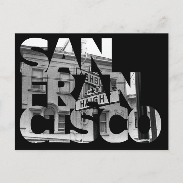 San Francisco Postcard (Front)